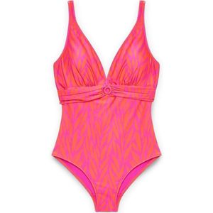 Fiorella Rubino, Dames, Badkleding, Roze, Maat: L Nylon,