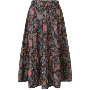 Lollys Laundry, Dames, Rokken, Veelkleurig, Maat: XS Katoen,