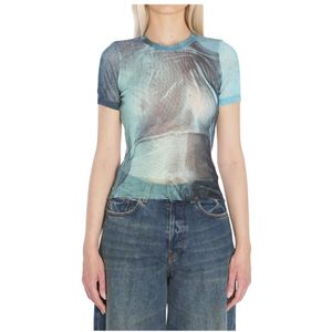 Jean Paul Gaultier, Dames, Tops, Veelkleurig, Maat: S