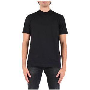 Dondup, Heren, Tops, Zwart, Maat: XL Jersey,