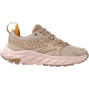 Hoka - Dames wandelschoenen - Anacapa Breeze Low W Oxford Tan / Peach Whip voor Dames van Gerecycled Polyester - Maat 38 2/3 - Beige