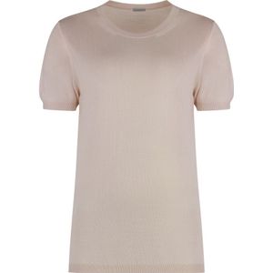 Malo, Dames, Truien, Roze, Maat: M Zijde,