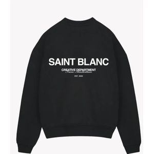 Saint Blanc, Heren, Sweatshirts & Hoodies, Zwart, Maat: XL