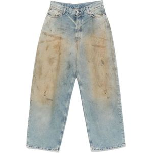 Acne Studios, Dames, Jeans, Blauw, Maat: S Denim,