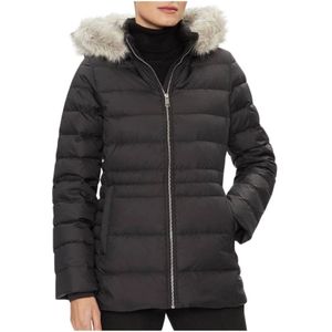 Tommy Hilfiger, Dames, Jassen, Zwart, Maat: XL