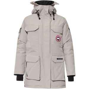 Canada Goose, Dames, Jassen, Grijs, Maat: S