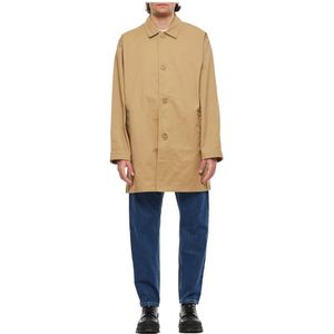 Carhartt Wip, Heren, Mantels, Beige, Maat: L