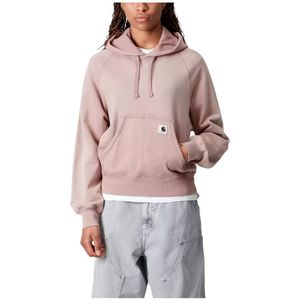 Carhartt Wip, Dames, Sweatshirts & Hoodies, Roze, Maat: S Katoen,