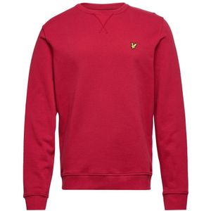 Lyle & Scott, Heren, Sweatshirts & Hoodies, Rood, Maat: 2XL Katoen,