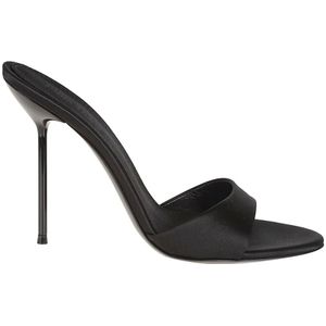 Paris Texas, Dames, Schoenen, Zwart, Maat: 35 EU Satijn,