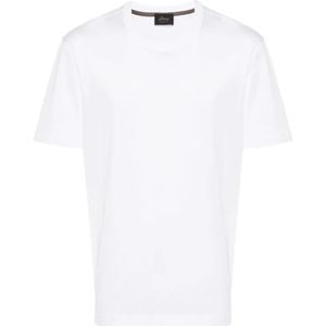 Brioni, Heren, Tops, Wit, Maat: XL Katoen,