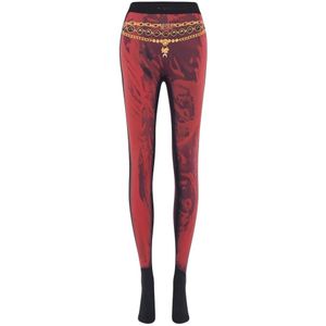 Marine Serre, Dames, Broeken, Veelkleurig, Maat: XS Jersey,