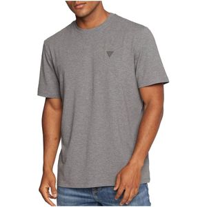 GUESS - HEDLEY - T-shirt - Zwart - Katoen/Modal - Recht Model