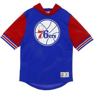 Mitchell & Ness, Heren, Sport, Blauw, Maat: M Poliester,