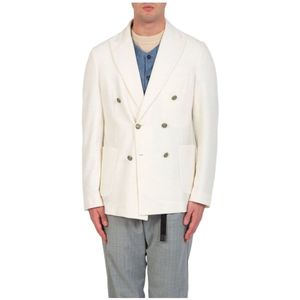 Circolo 1901, Heren, Jassen, Wit, Maat: M Linnen,