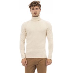 Alpha Studio, Heren, Truien, Beige, Maat: XL
