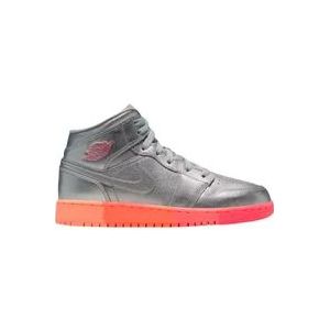 Nike Limited Edition Air Jordan 1 Mid , Gray , Dames , Maat: 38 1/2 EU