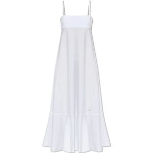 Moschino, Dames, Jurken, Wit, Maat: 2XS