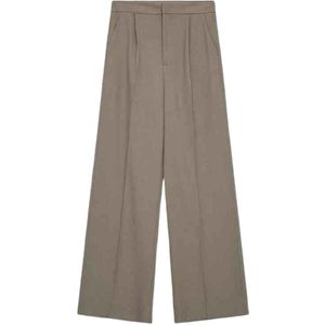 Copenhagen Muse, Dames, Broeken, Beige, Maat: XS Leer,