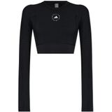 ADIDAS BY STELLA MCCARTNEY Functioneel shirt  zwart / wit