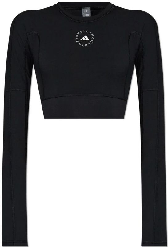 ADIDAS BY STELLA MCCARTNEY Functioneel shirt  zwart / wit