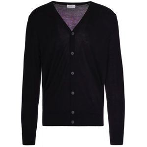 Ballantyne, Heren, Truien, Zwart, Maat: 2XL Wol,