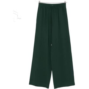 Ermanno Scervino, Dames, Broeken, Groen, Maat: XS Viscose,