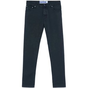 Jacob Cohën, Heren, Jeans, Blauw, Maat: W34