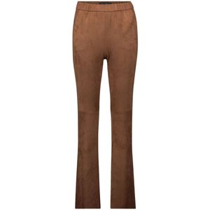 Betty Barclay - Slim Fit Trek Aan Broek - Bruin - Dames