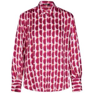 Marc Aurel, Dames, Blouses & Shirts, Roze, Maat: XL Viscose,