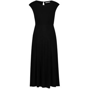Betty & Co, Dames, Jurken, Zwart, Maat: M Jersey,