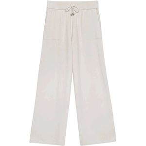 Elena Mirò, Dames, Broeken, Wit, Maat: M