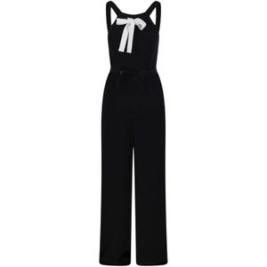 Max Mara, Dames, Jumpsuits & Playsuits, Zwart, Maat: 2XS Zijde,
