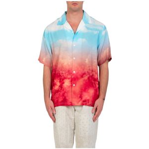 Pleasures, Heren, Overhemden, Veelkleurig, Maat: L