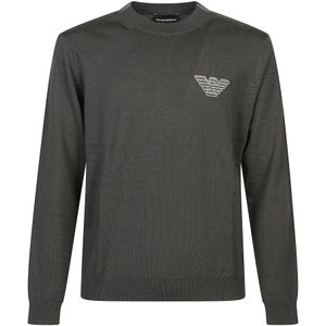 Emporio Armani, Heren, Truien, Zwart, Maat: 2XL