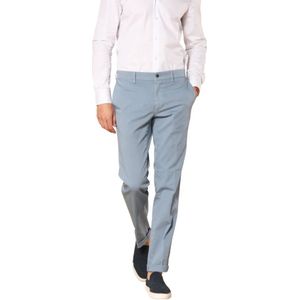 Mason's, Heren, Broeken, Blauw, Maat: L Katoen,