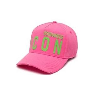 Dsquared2 Caps , Pink , Heren , Maat: ONE Size