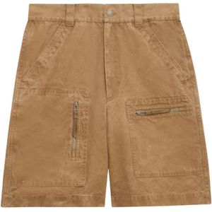 Isabel Marant, Heren, Korte broeken, Bruin, Maat: W38 Katoen,