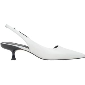 Estro, Dames, Schoenen, Wit, Maat: 38 EU Leer,