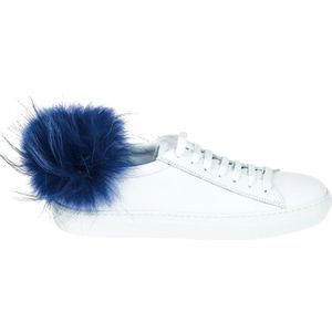 Mr&Mrs Italy, Dames, Schoenen, Wit, Maat: 36 EU Leer,