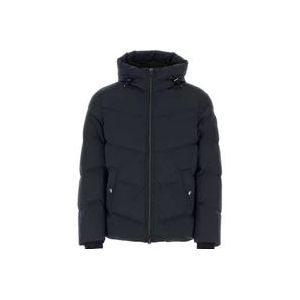 Woolrich Down Jassen , Blue , Heren , Maat: S