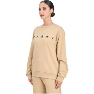 Marni - M01612M00V00M715 - Crewneck Sweater - Beige - Dames