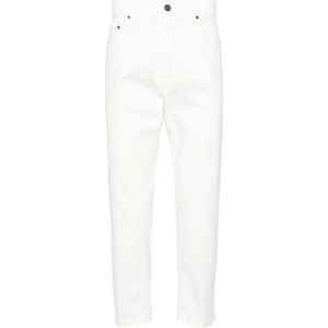 Lardini, Heren, Broeken, Wit, Maat: W33 Denim,