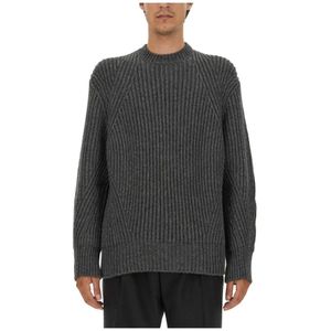 Alexander McQueen, Heren, Truien, Zwart, Maat: S Wol,