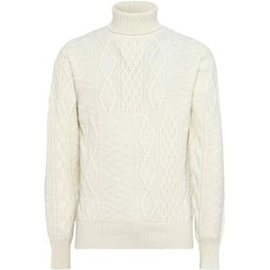 Boggi Milano, Heren, Truien, Beige, Maat: S Wol,