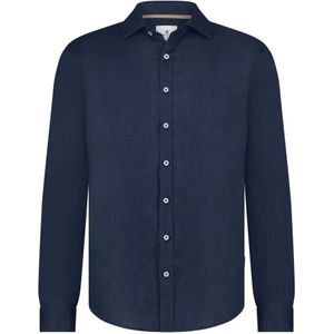 State of Art, Heren, Overhemden, Blauw, Maat: L