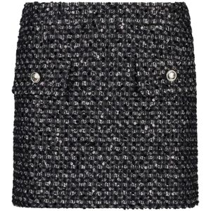 Liu Jo, Dames, Rokken, Zwart, Maat: M Denim,