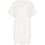 Kaffe - Karumba Dress 10509942 - Jurk - Wit - 100% Katoen