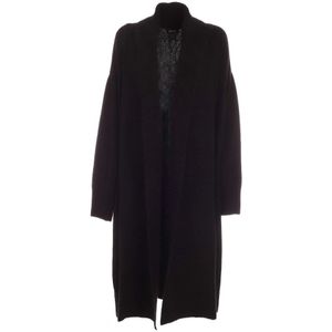 Dkny, Dames, Truien, Zwart, Maat: M/L Nylon,