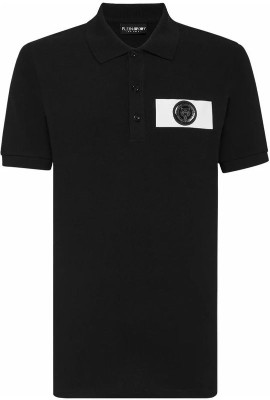 Plein Sport, Heren, Tops, Zwart, Maat: XS